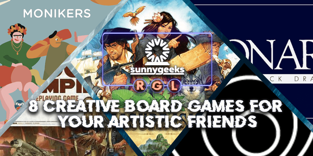 8 Creative Board Games for Your Artistic Friends