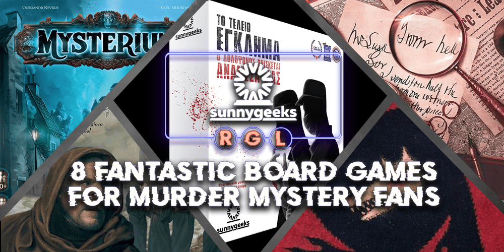 8 Fantastic Board Games for Murder Mystery Fans